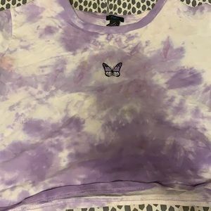 Tie Dye Cropped Top